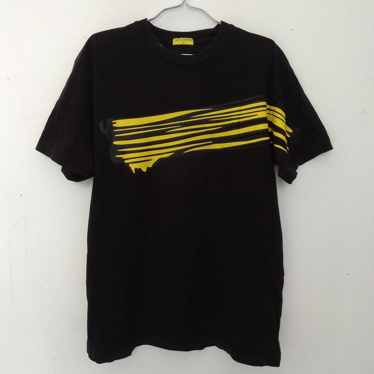 Uniqlo - Vintage Roy Lichtenstein Pop Art Paint Designer Keith Shirt - 1