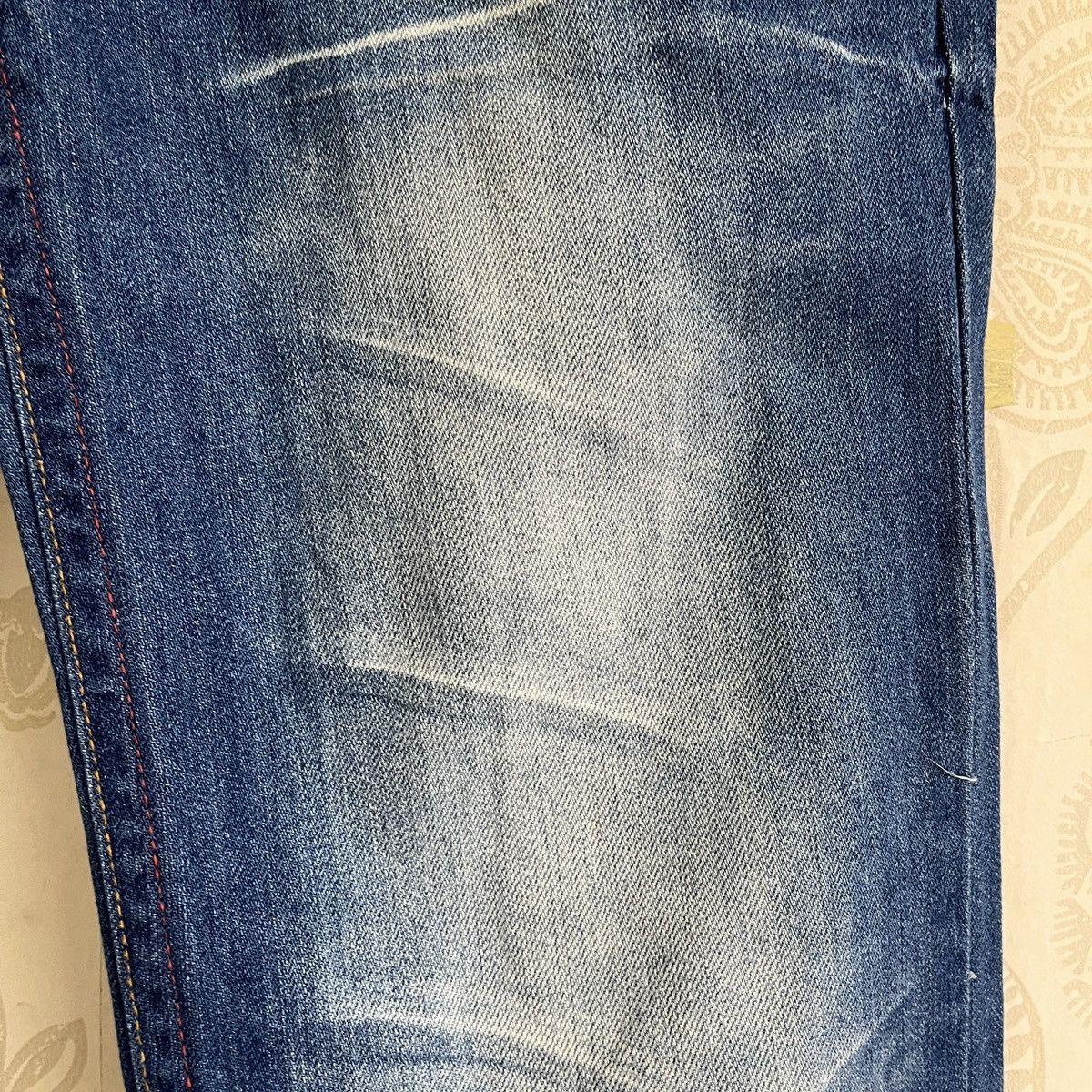 Japan Blue - Vintage 90s Blue Moon Blue Kapital Patches Jeans - 11
