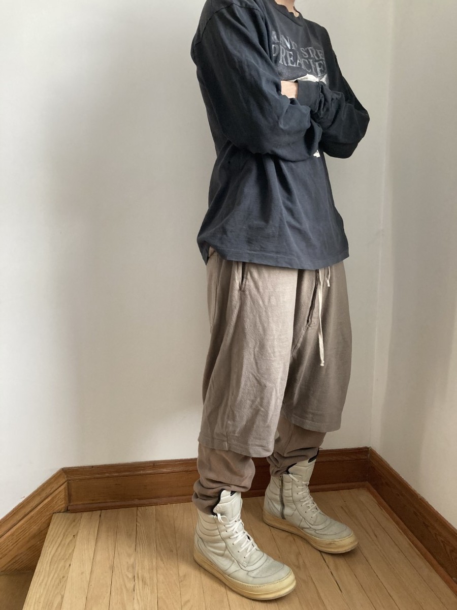 Rick owens DNA dust knit pod shorts - 11