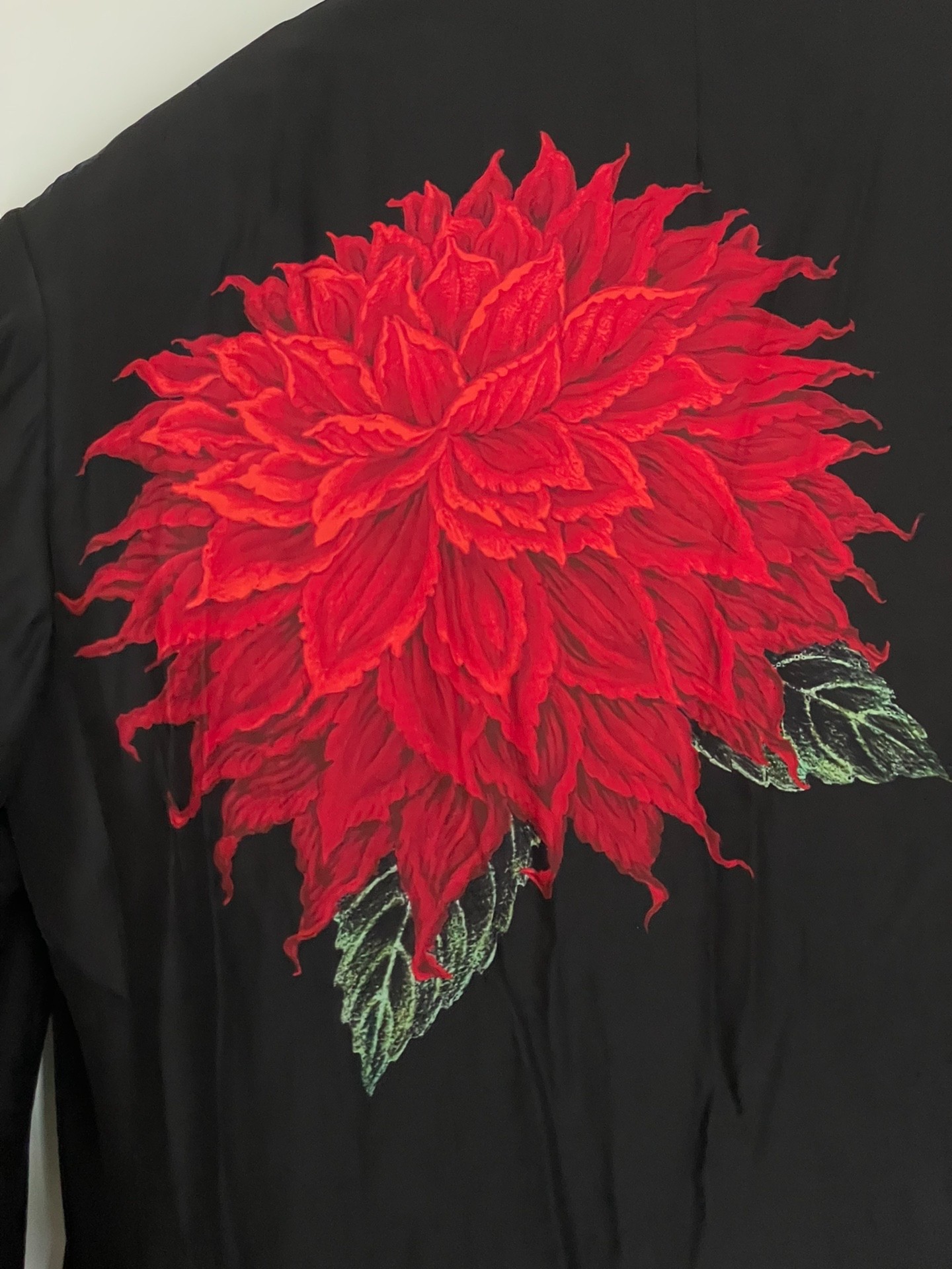 yohji yamamoto 22ss シルク ダリア 【公式通販】