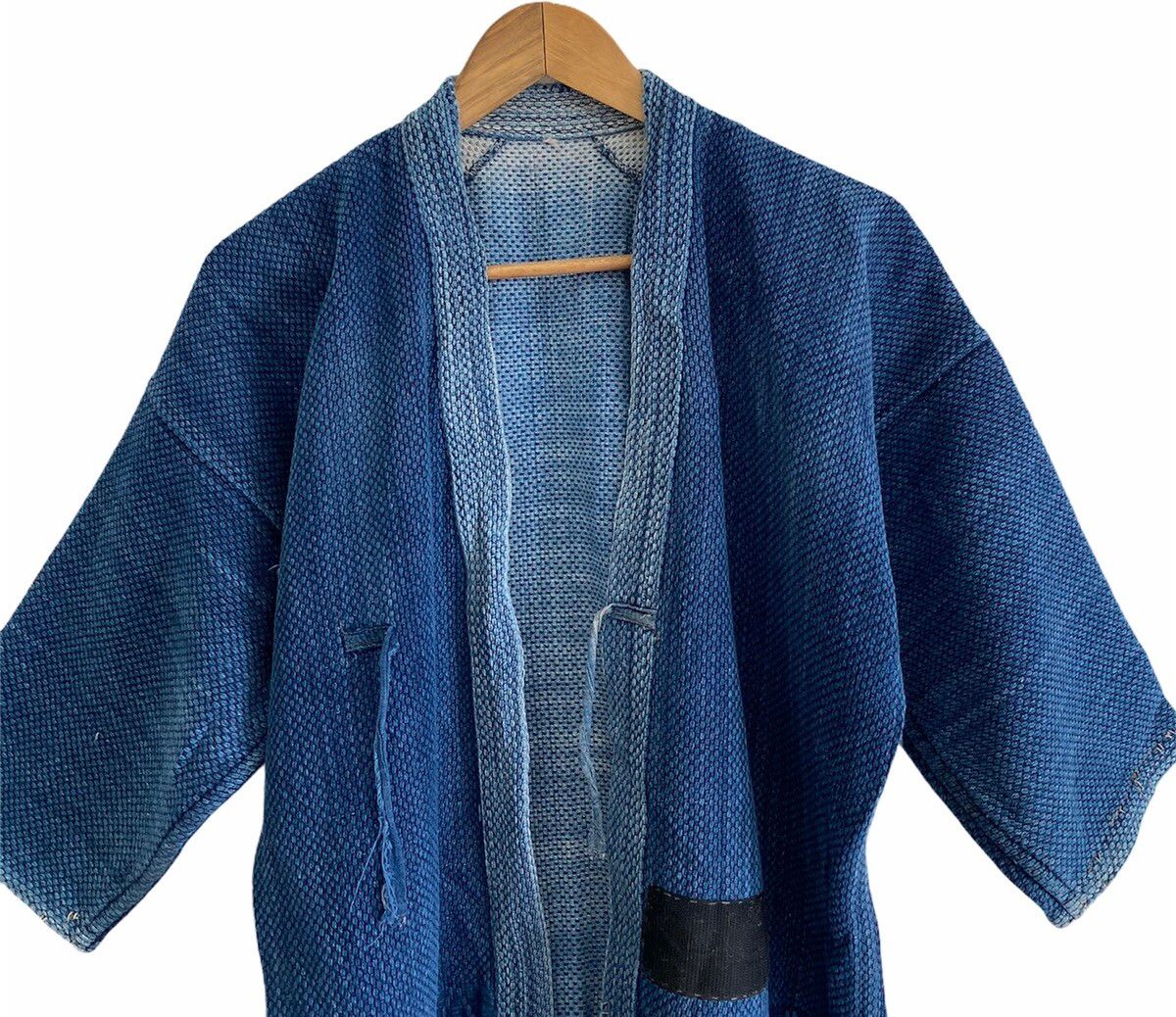 Japanese Brand - Special Kendo Kimono Indigo Dyed Woven Japanese Traditional - 3