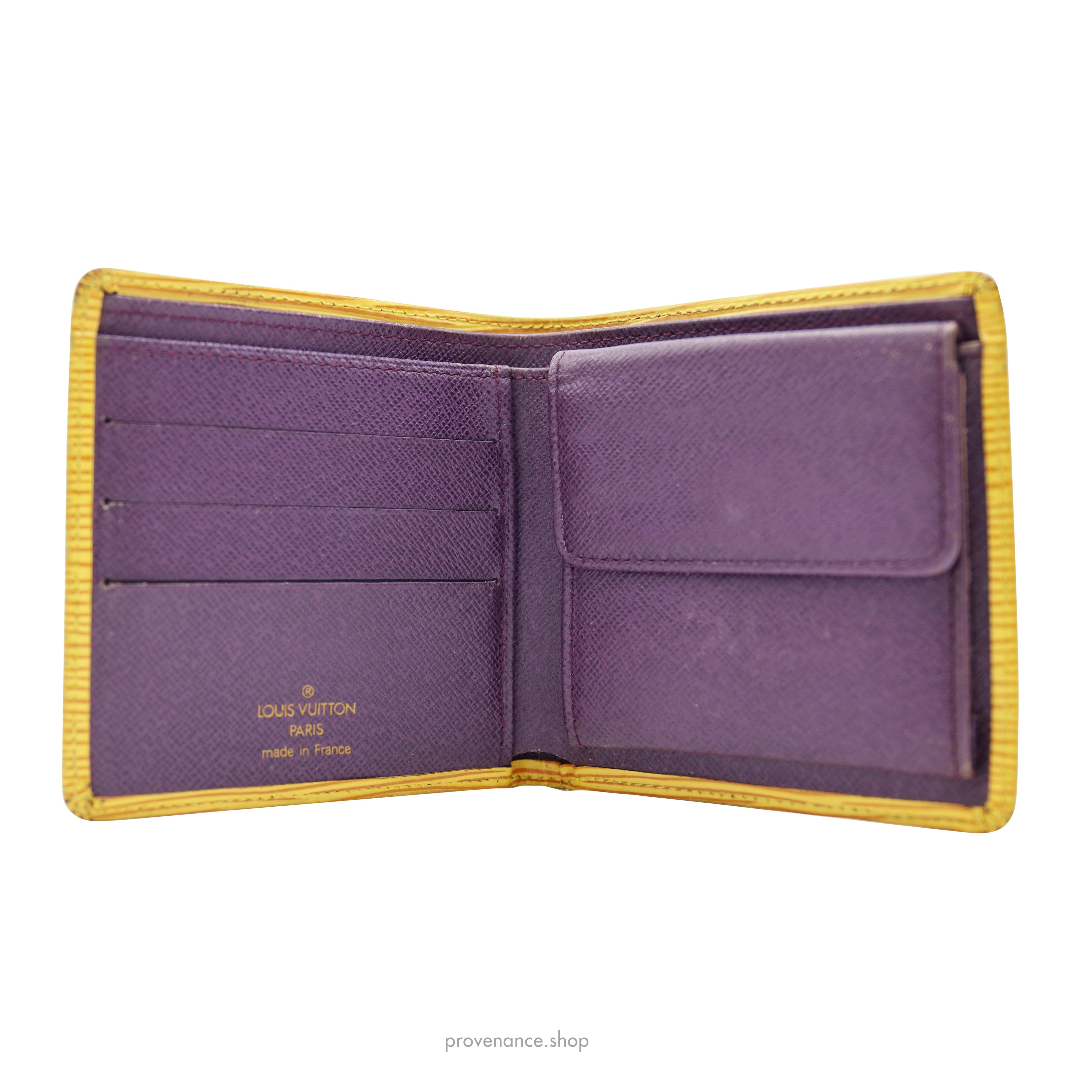 Marco Wallet - Tassil Yellow Epi Leather - 7