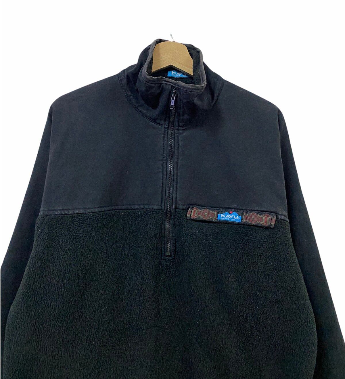 Vtg🔥Kavu Seattle Half Zipper Sportsman Outdoor Jacket Size M - 3