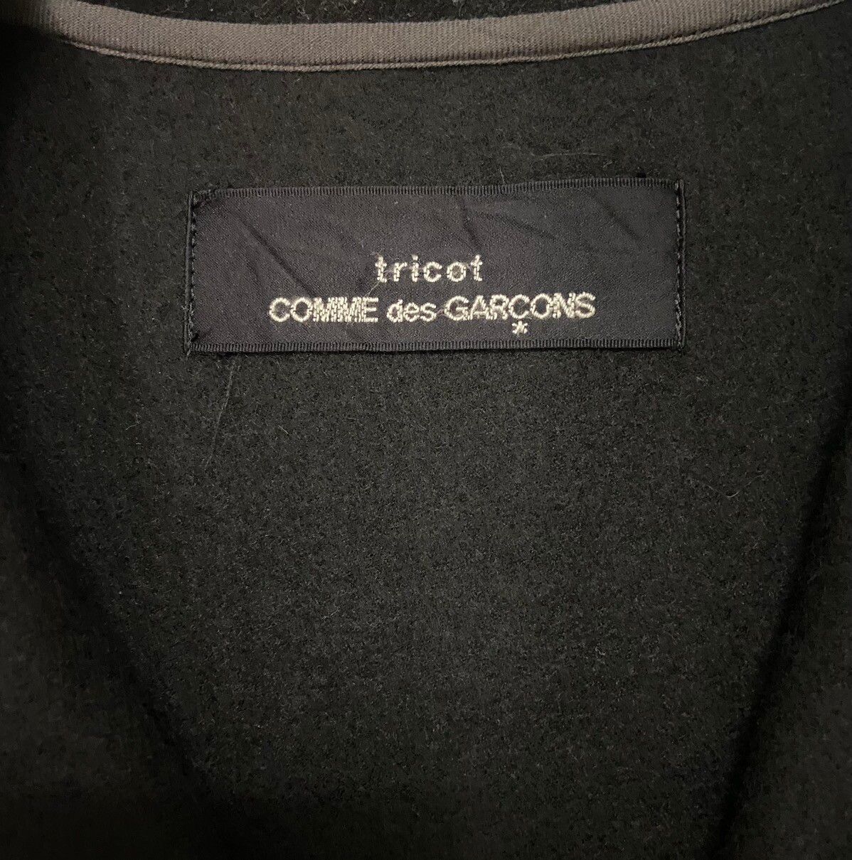 Last Drop❗️Vintage Comme des Garcons Tricot Wool Jacket - 4