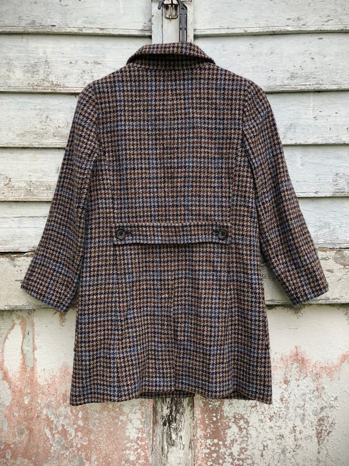 Mackintosh Philosaphy x Harris Tweed Houndstooth Coat - 3