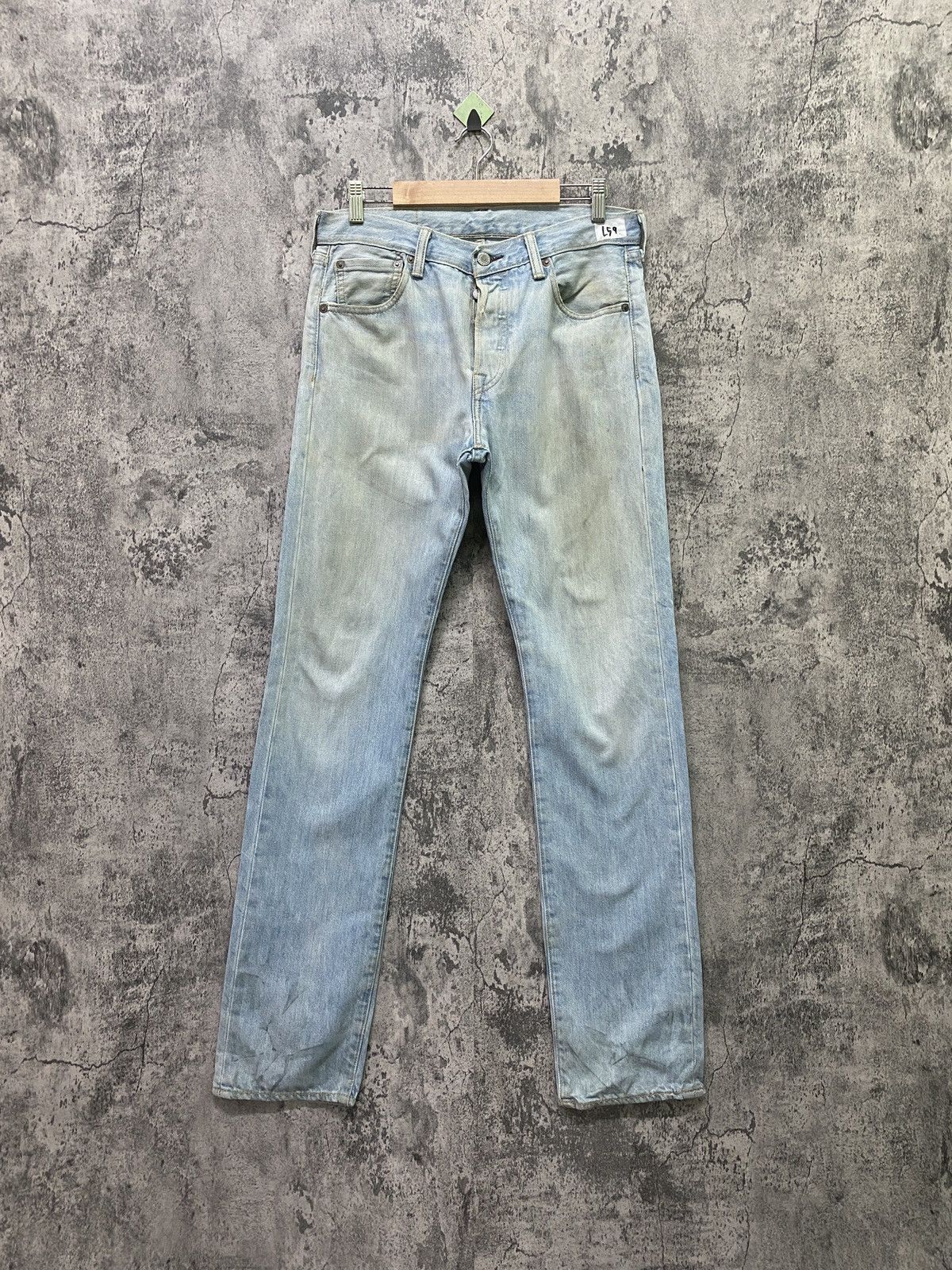 Vintage LEVIS 501 Light Wash Denim -L59 - 1