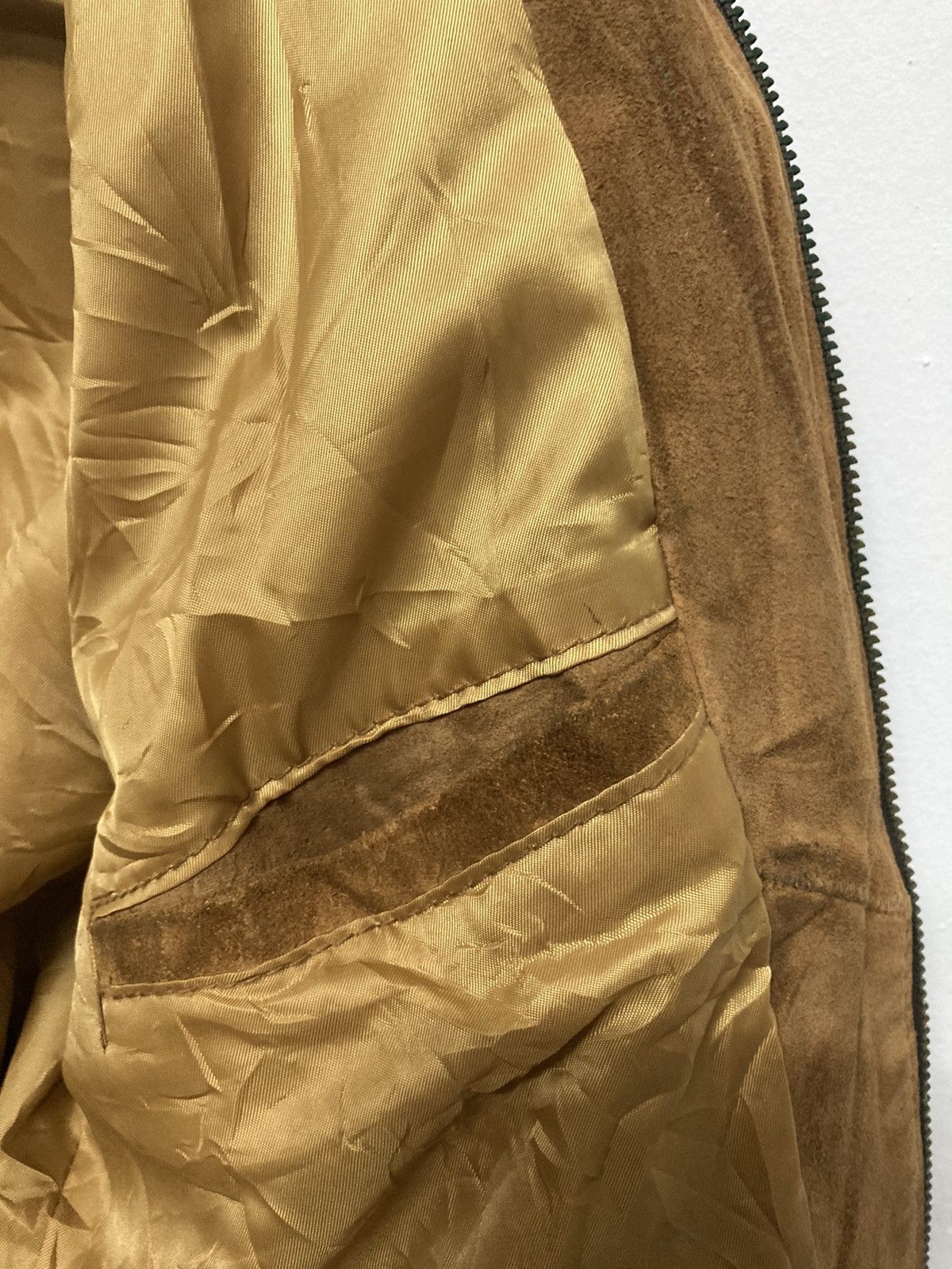 Vintage Schott Suede Full Leather Jacket - 11