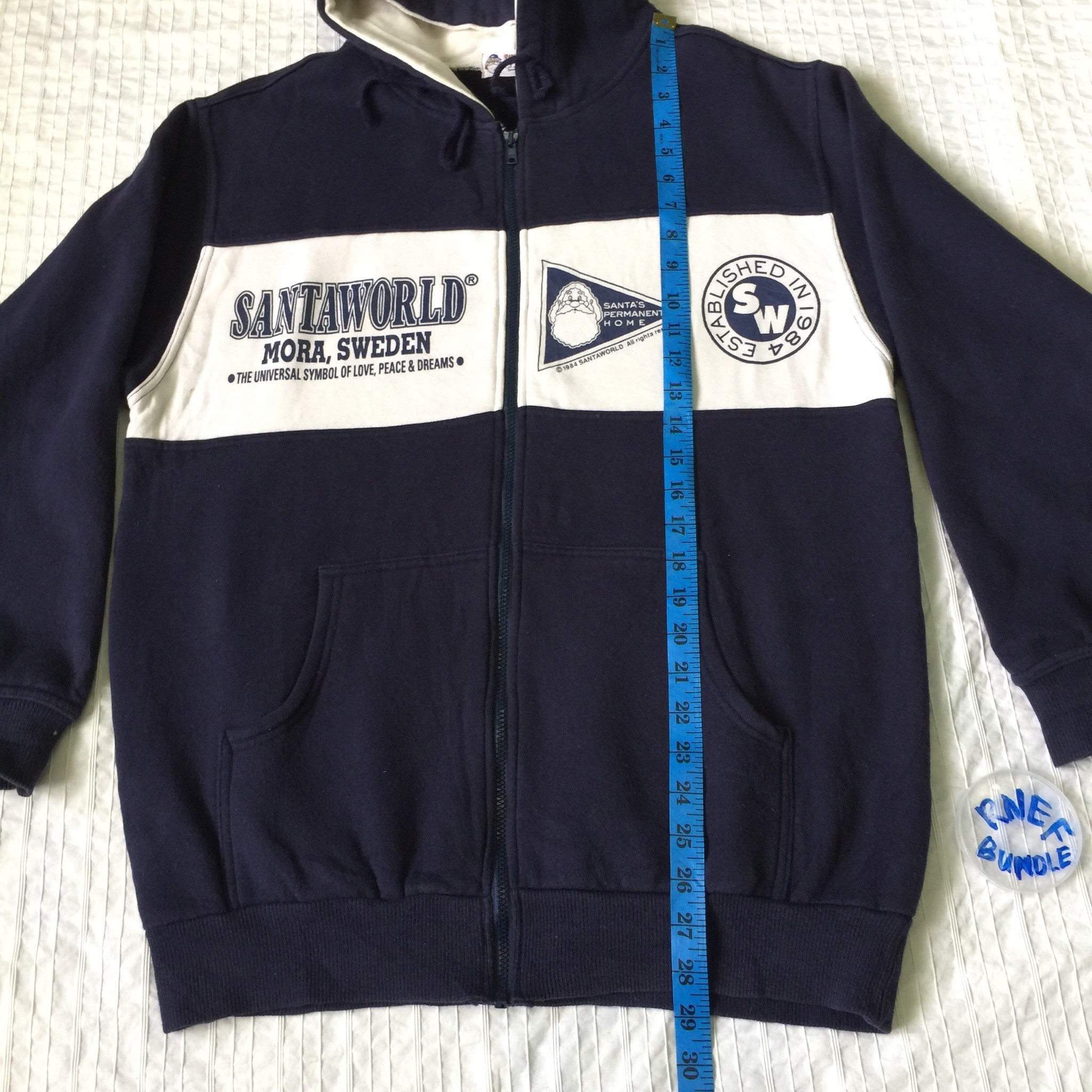 Japanese Brand - Santaworld hoodie zip up sweatshirt made in japan - 13