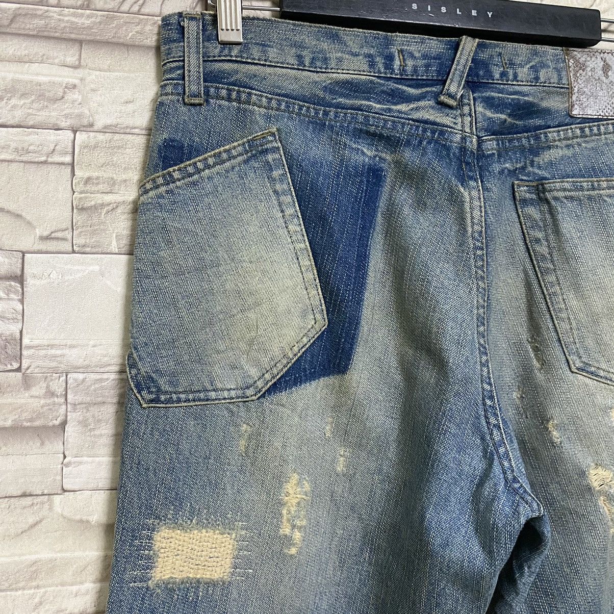 Japanese Brand - PPFM Archive Denim Distressed Jeans - 13