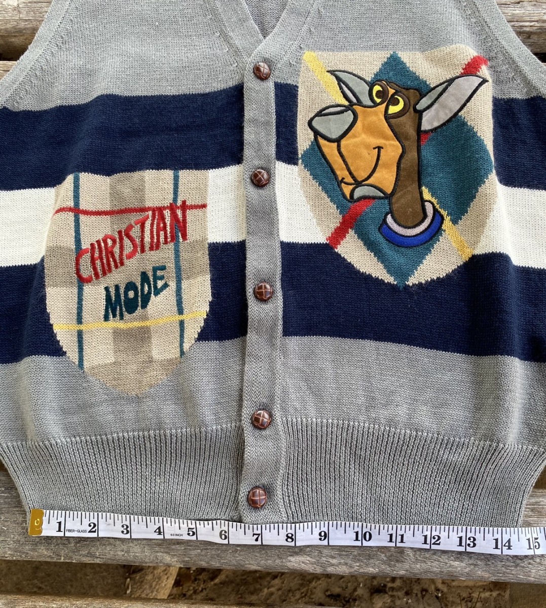 Cardigan - Christian Mode Sleeveless Sweater Cardigan Nice Design - 19