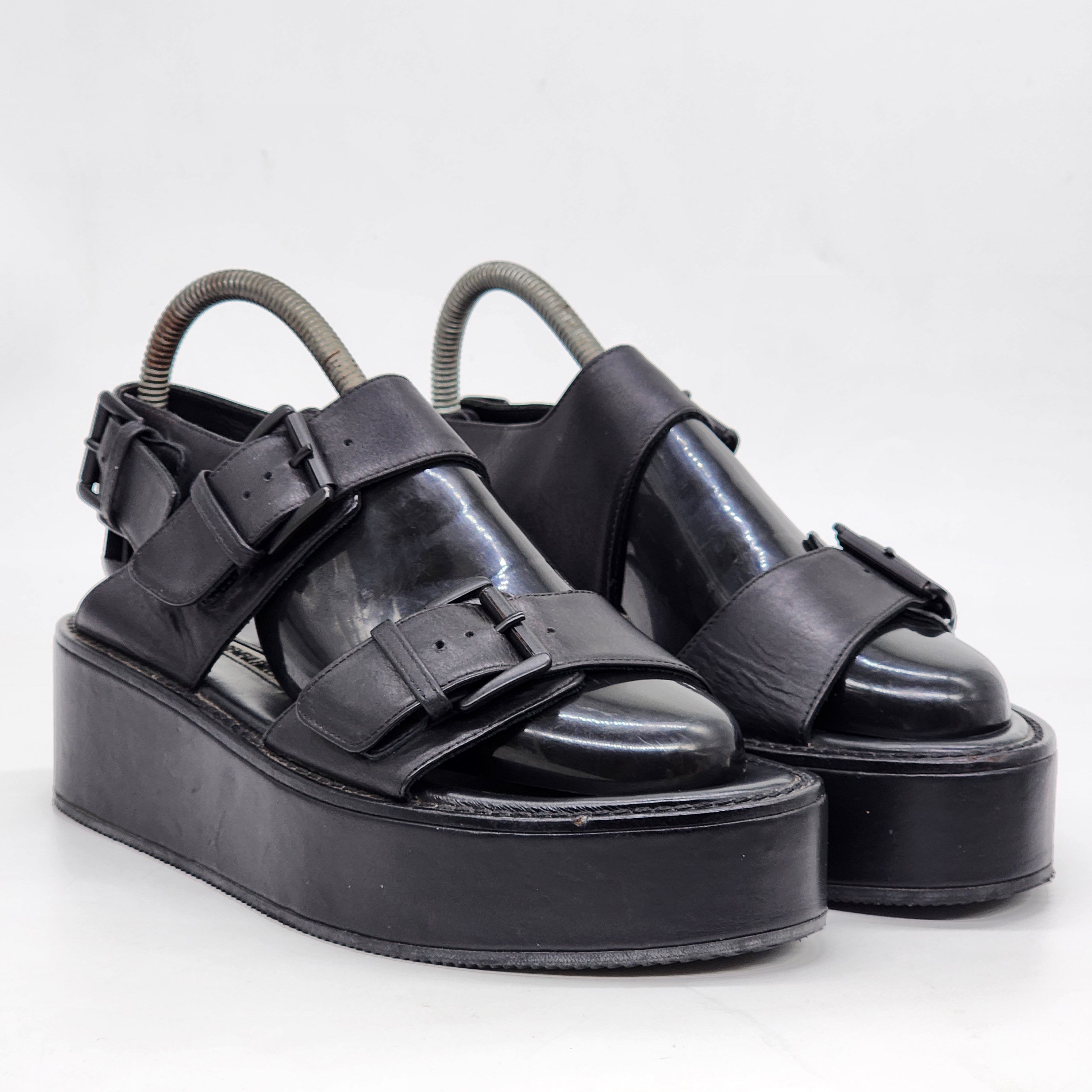 Ann Demeulemeester - Platform Sandals - 1
