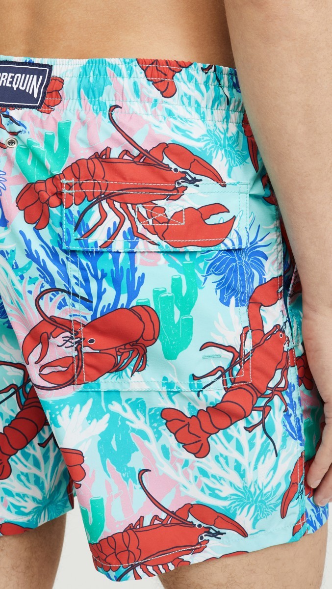 BNWT SS20 VILEBREQUIN LOBSTER AND CORAL SWIM TRUNKS L - 12