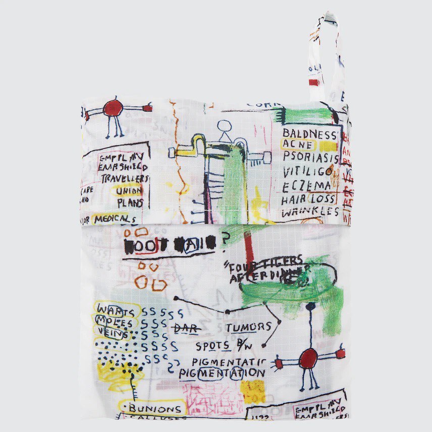 Jean-Michel Basquiat Pocketable Tote Bag Limited Edition - 2