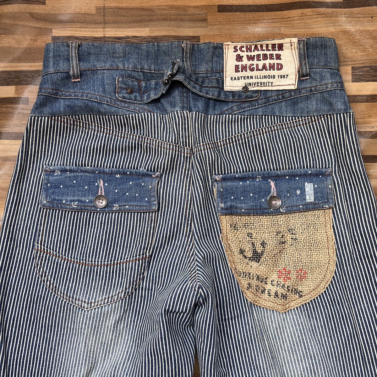 Vintage - Lime Inc Lot 9 Hickory Distressed Denim Jeans - 13