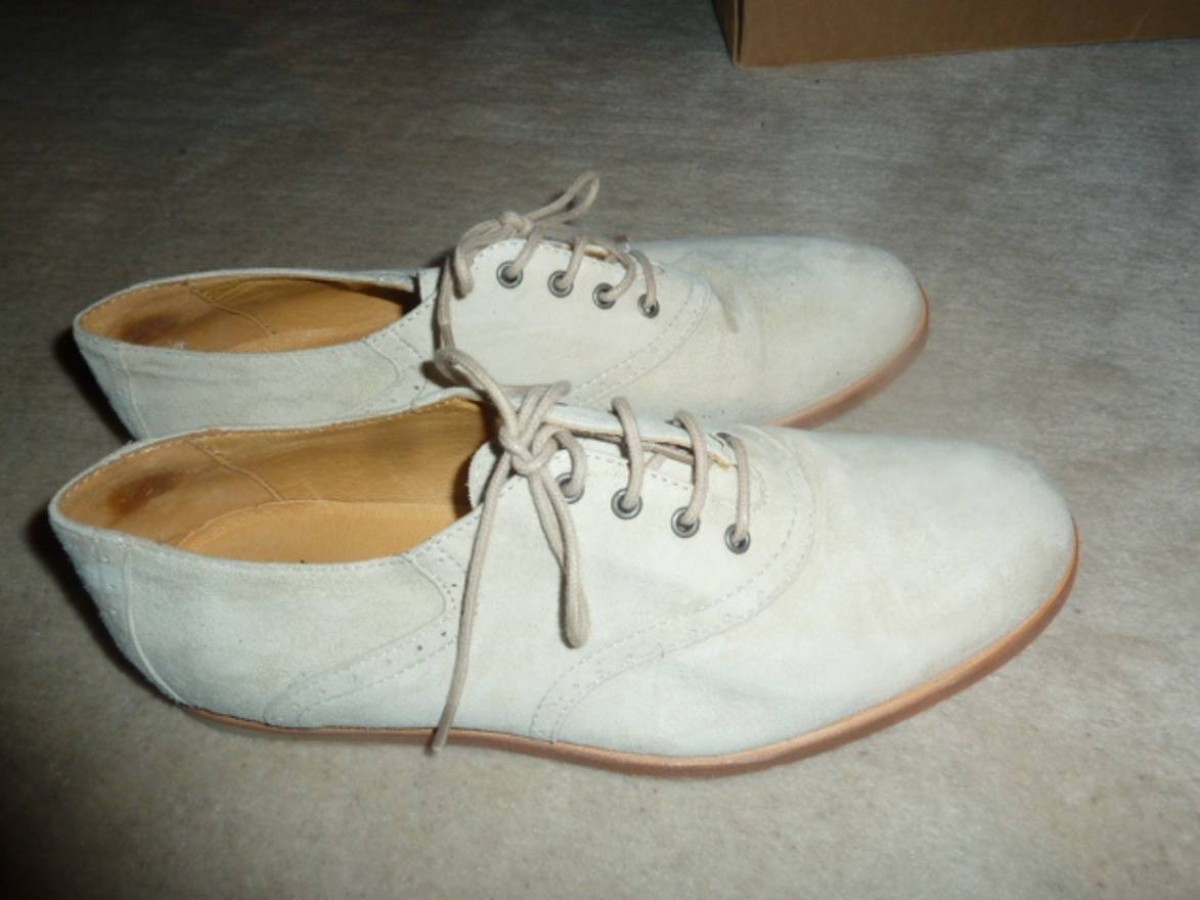 Opening Ceremony - Rare Creme Beige Suede Shoes - 1