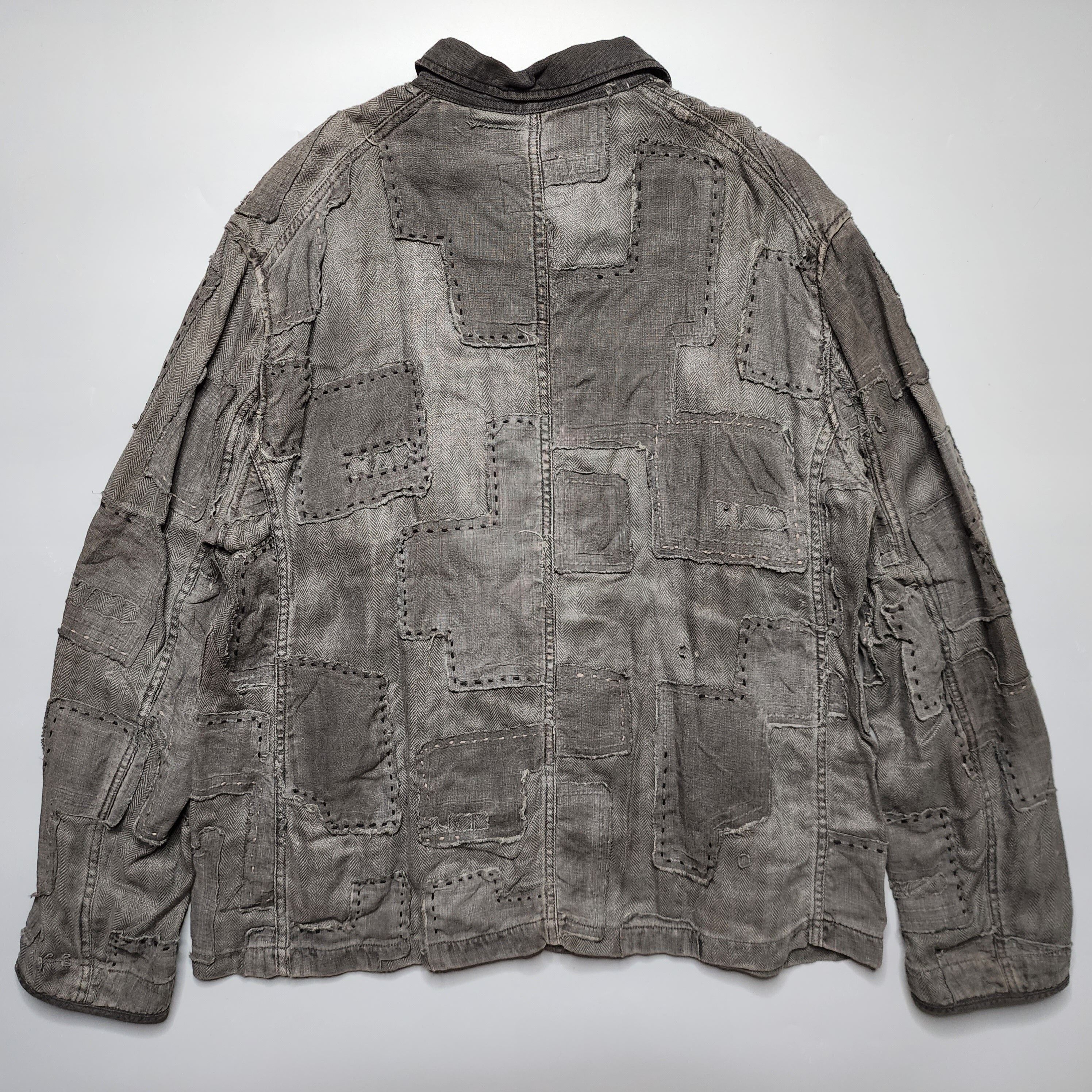 Porter Classic - SS13 Boro Patchwork French Work Jacket - 2
