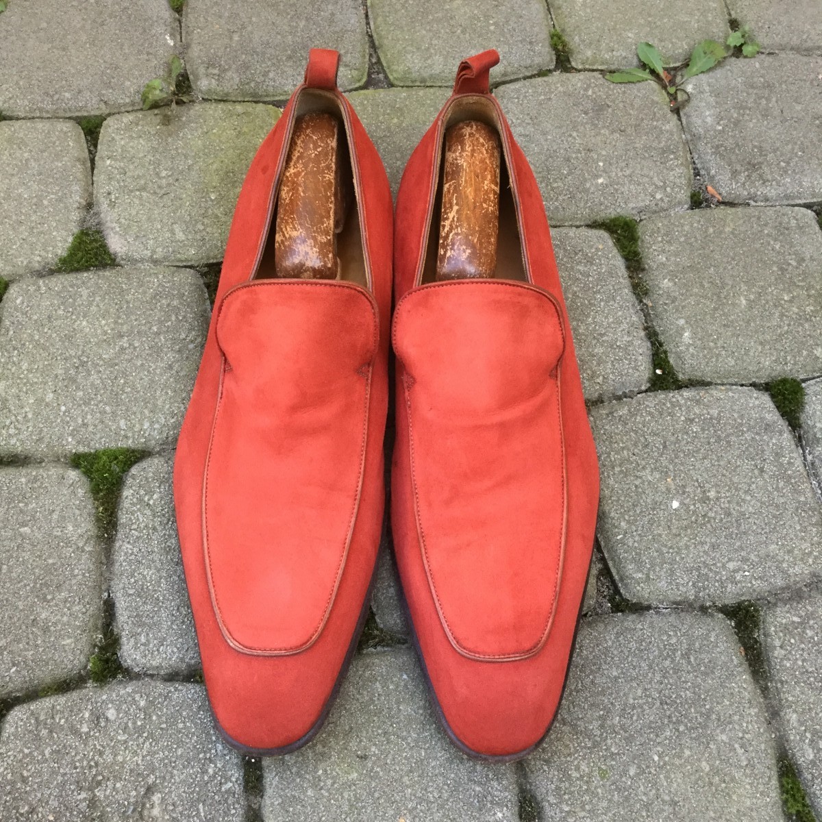 Sergio Rossi - Suede loafers.Like Dolce & Gabbana, Versace or Gucci - 1