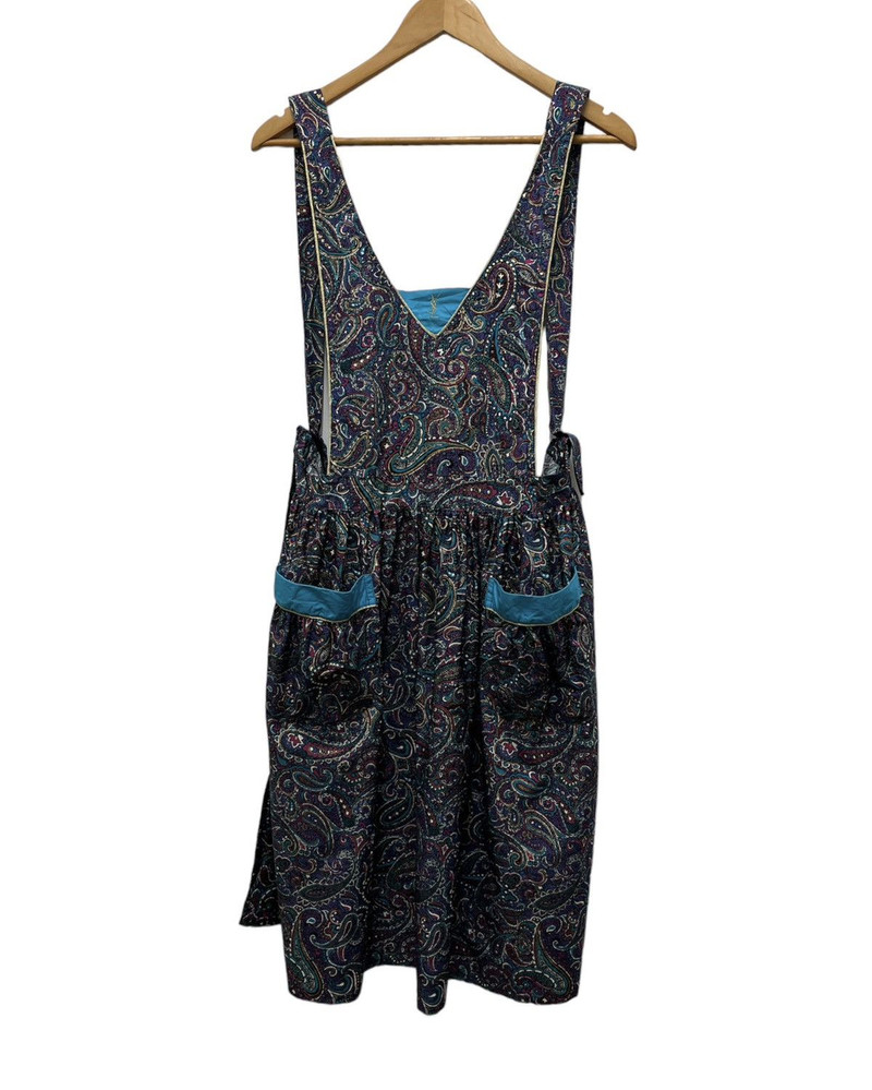 Vintage Yves Saint Laurent Paisley Apron - 1