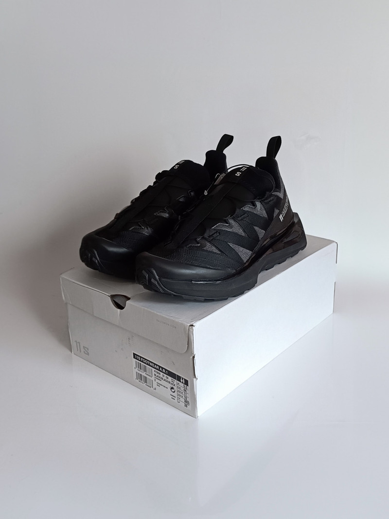 Salomon 11 By Boris Bidjan Saberi x 11S Footwear A.B.1 'Black' L47392600 - 1