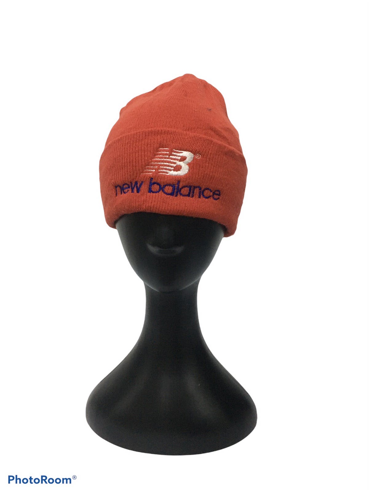 Red Beanie New Balance Embroidered - 1