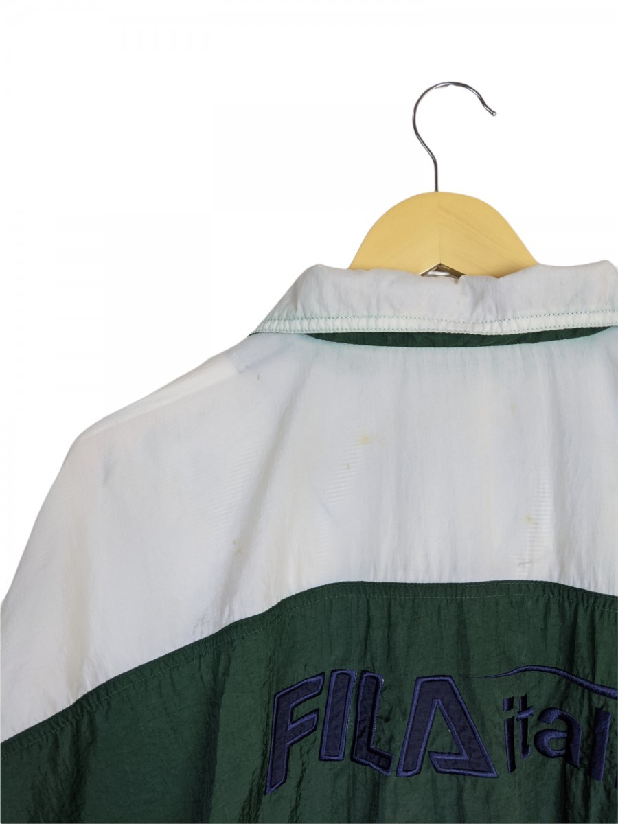 Fila - 90s Oversized Sweater Light Jacket Nylon - 7