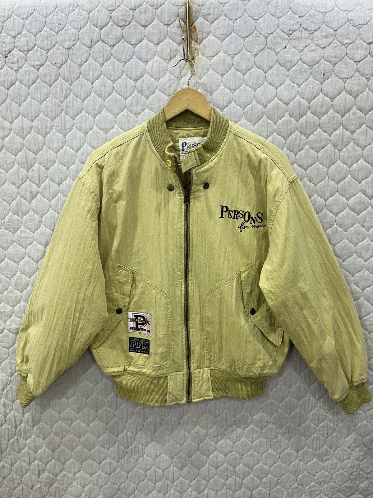 Archival Clothing - (Bbbb). PERSONS FOR MEN BOMBER JACKET - 1