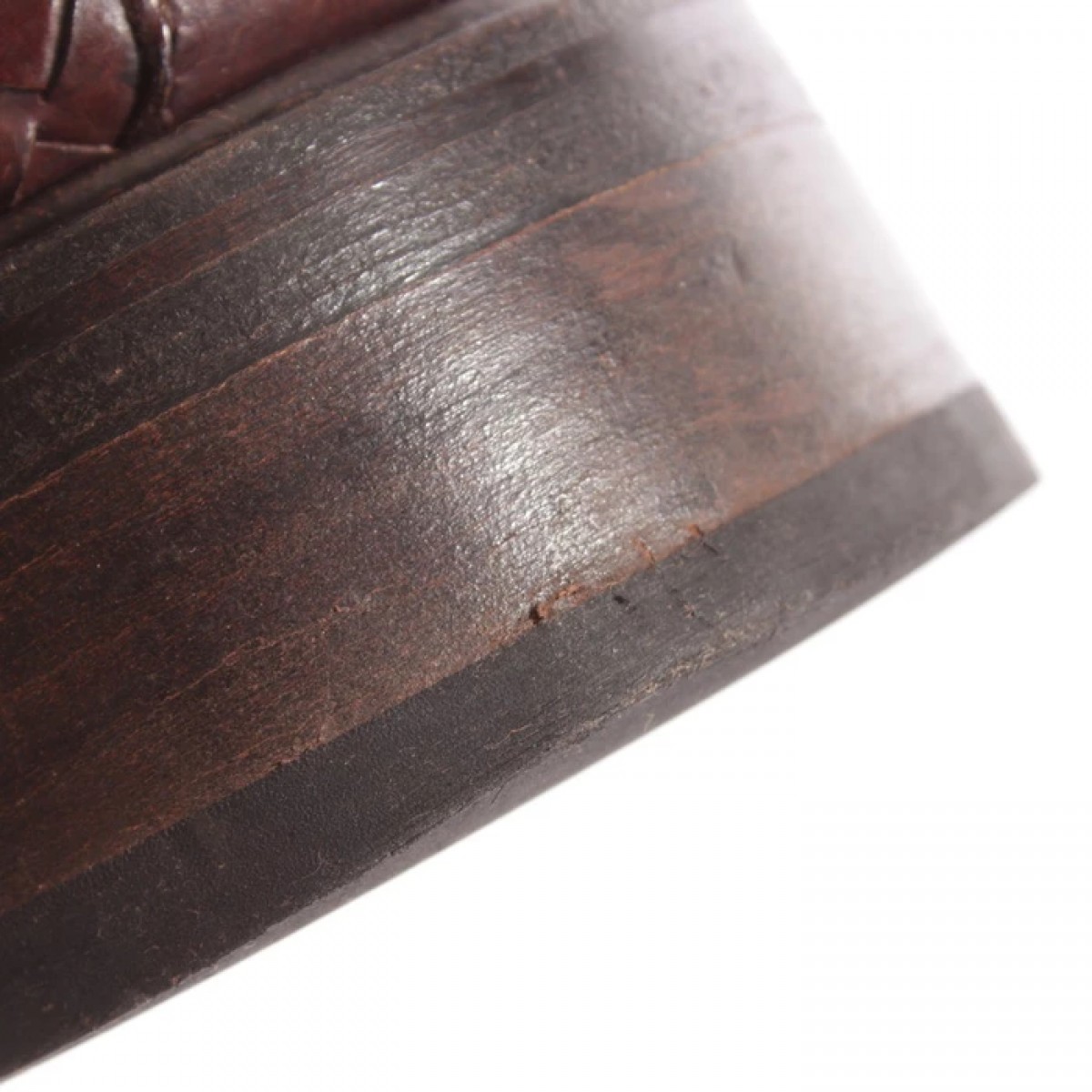 Massimo Dutti - RARE brown braided leather shoes - 6
