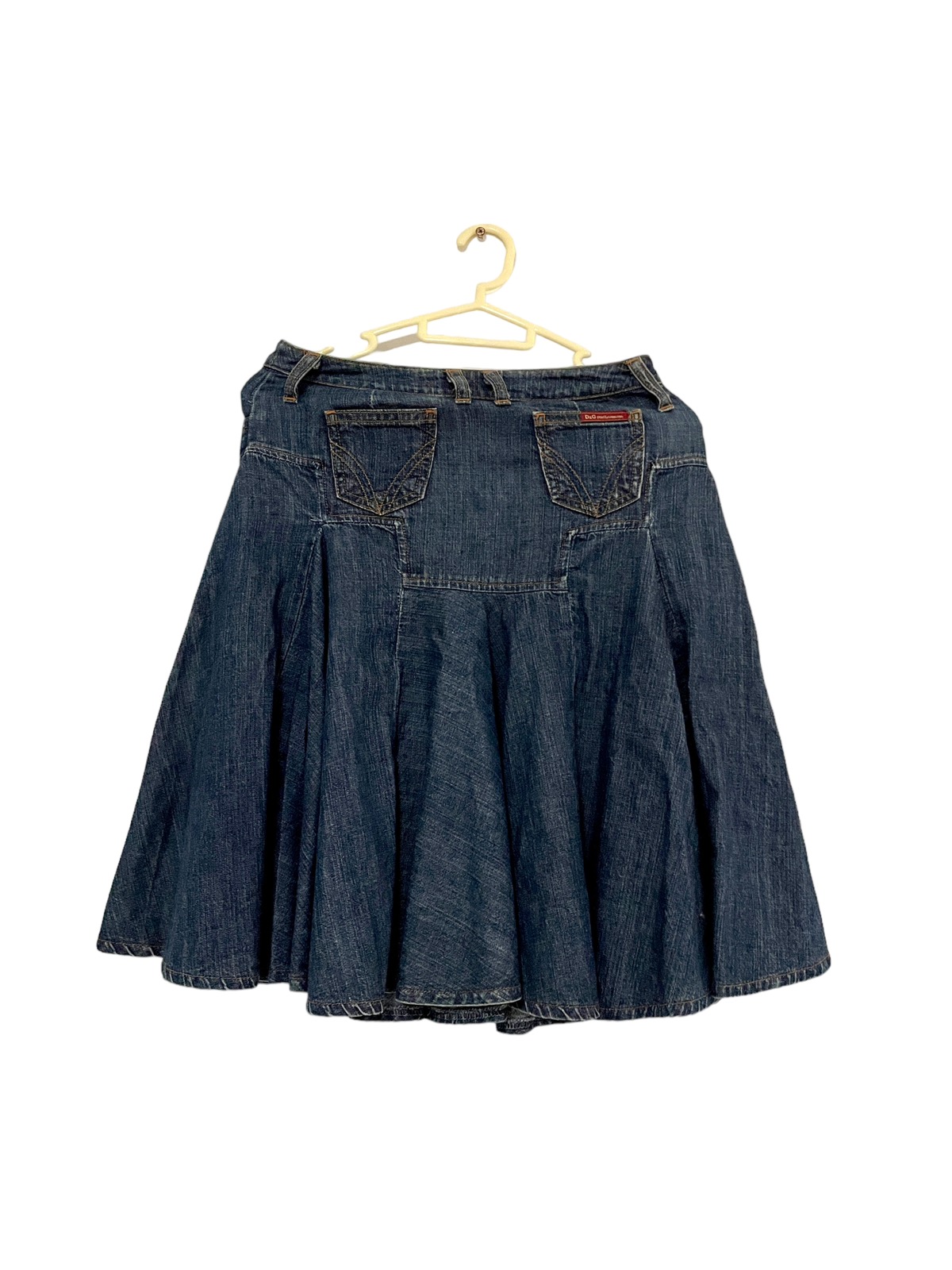 D&G Denim Circle Flare Skirt - 4