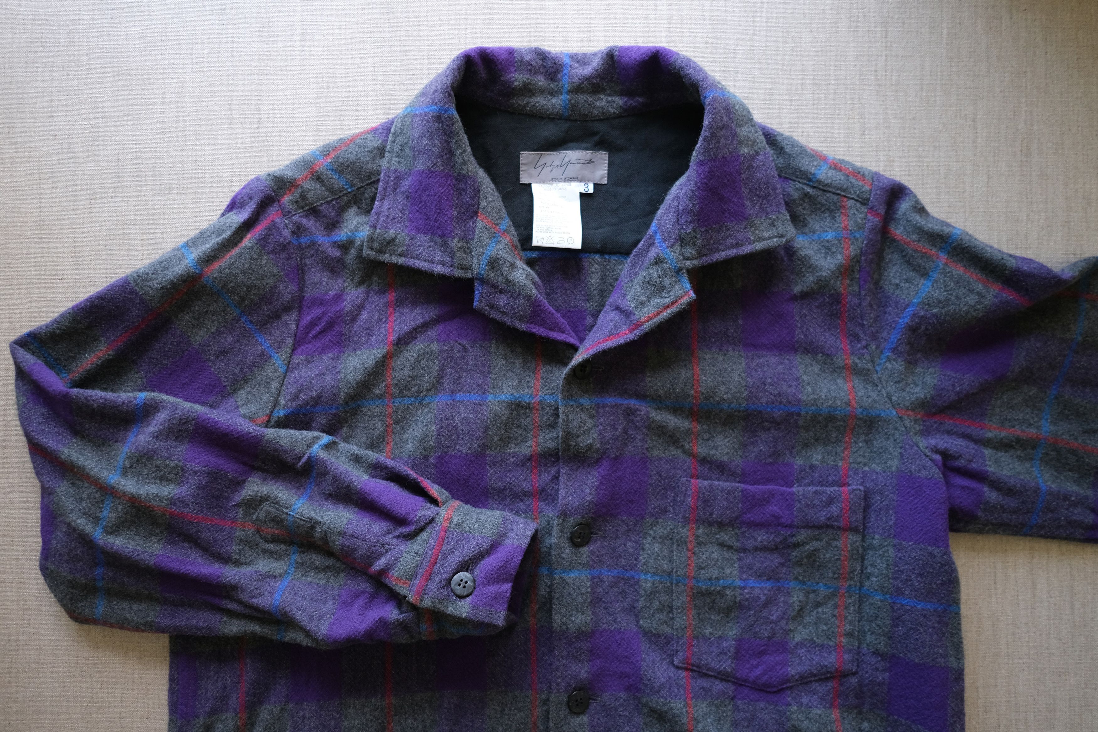 🎐 YYPH AW02 Flannel Plaid Shirt - 13