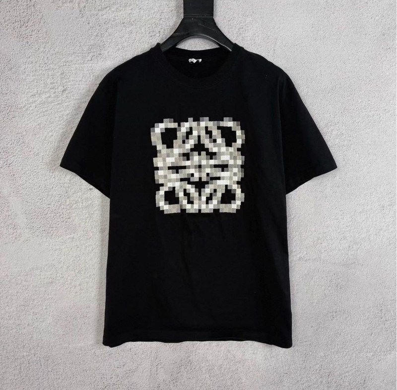Loewe Pixelated Anagram relaxed fit T-shirt in cotton - 1