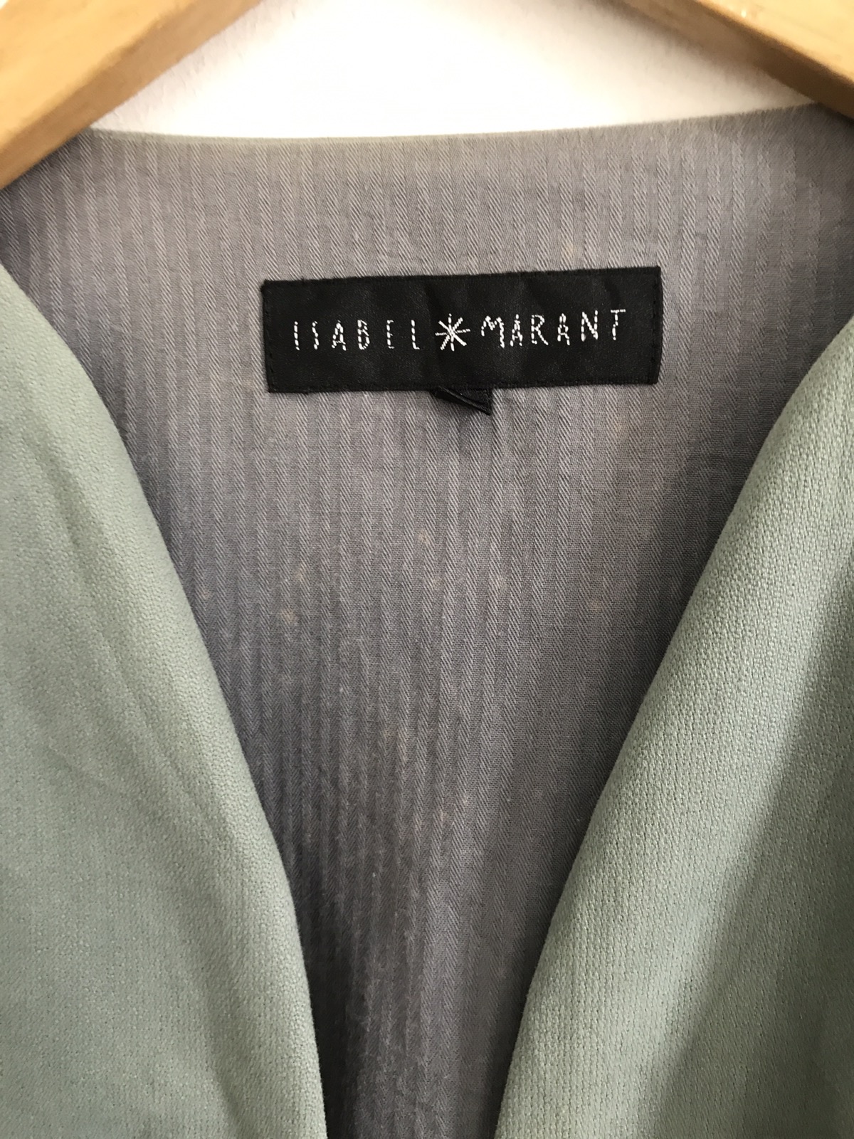 Isabel Marant Olive Green Jacket Made In Portugal - 4