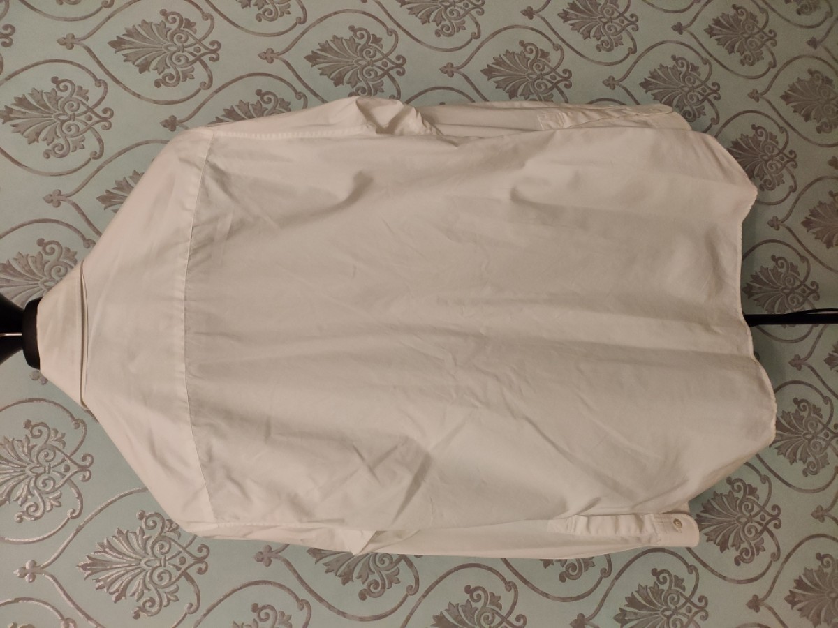 GRAIL ! ARCHIVE ! Y's white two pocket wide long shirt - 4