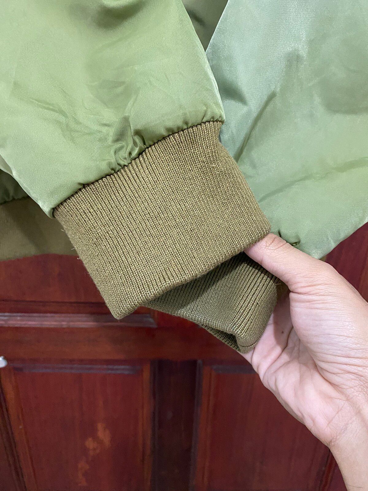 The North Face Ma-1 Jacket Design Military Olive Green - 4