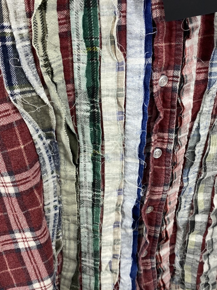 Rebuild by Needles 7 Cut Ribbon Flannel - 6