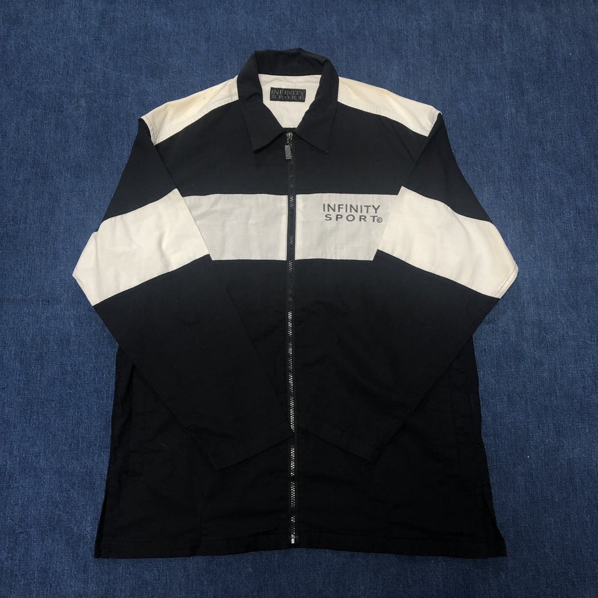 Other Designers Rare Vintage Infinity Sport Patchwork Jacket
