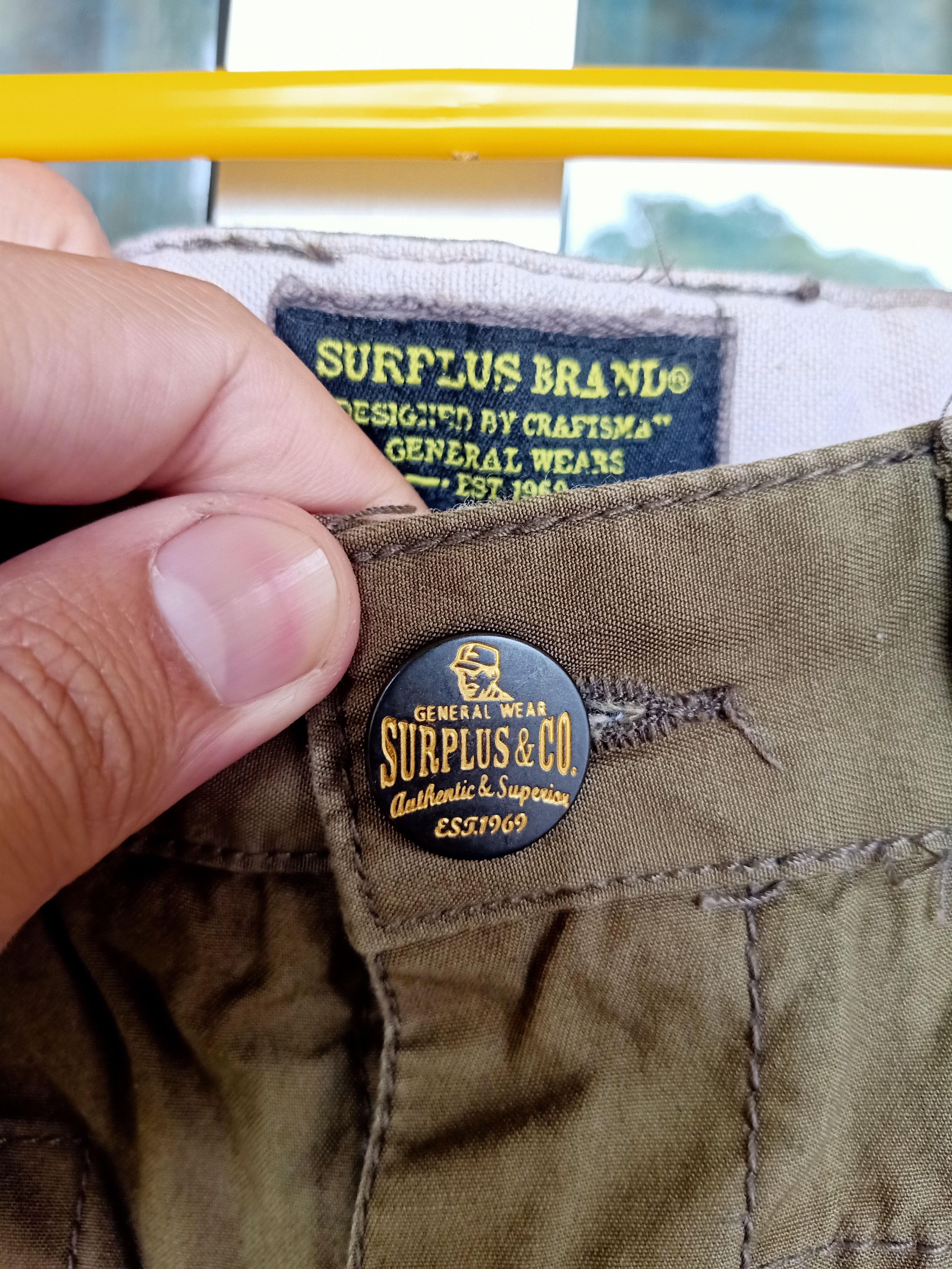 SURPLUS military cargo 3 short Pants - 5