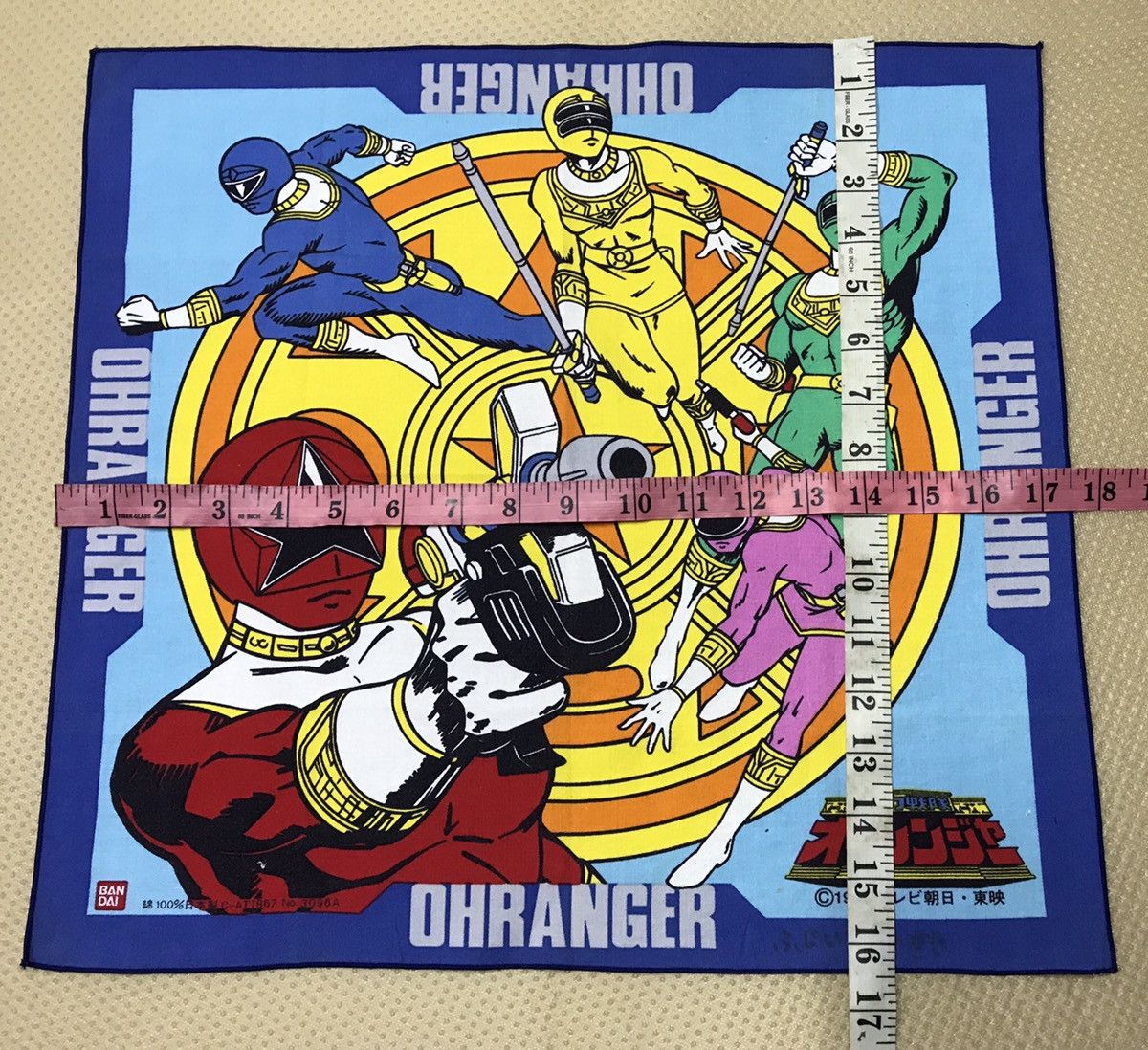 Japanese Brand - oh ranger bandana pocket square handkerchief - 6