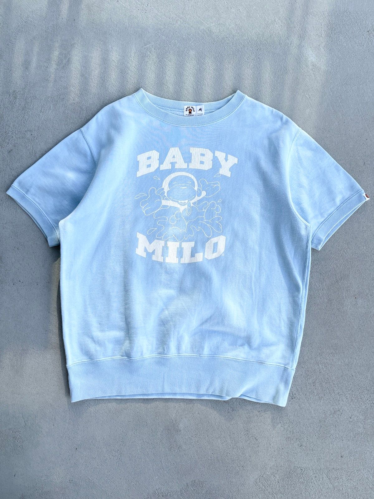 Bape Baby Milo Jumbo Logo Heavy Cotton Tee - 1