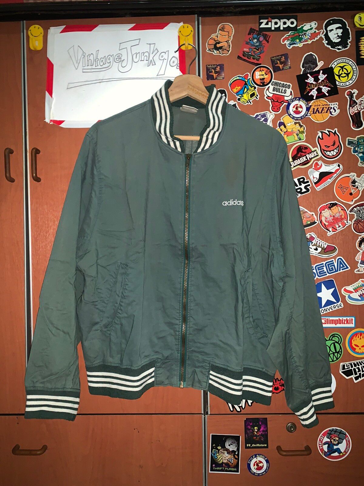 Vintage Adidas Varsity jacket 90’s - 1
