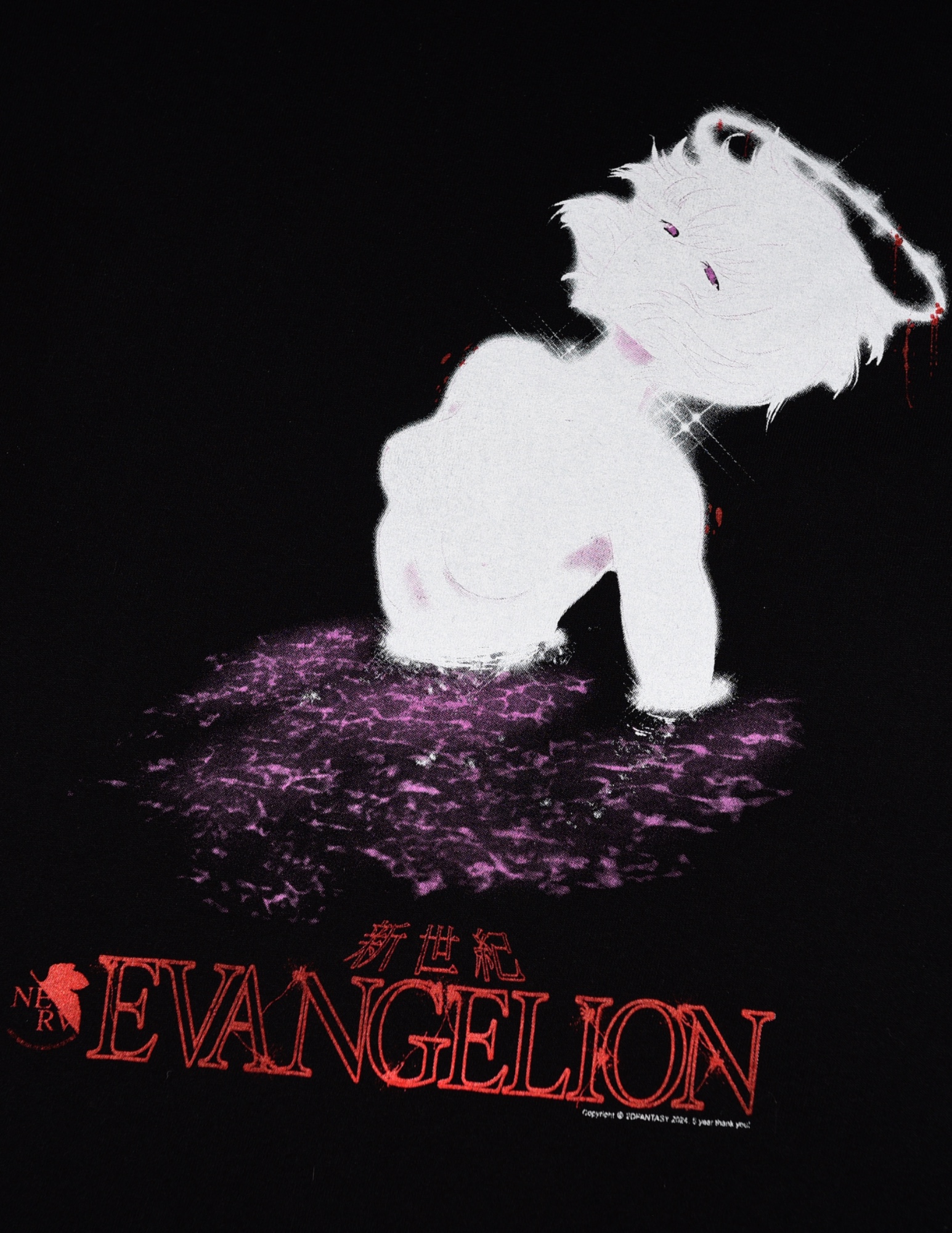 Evangelion Holographic Rei Tee by 2DFANTASY  - 2