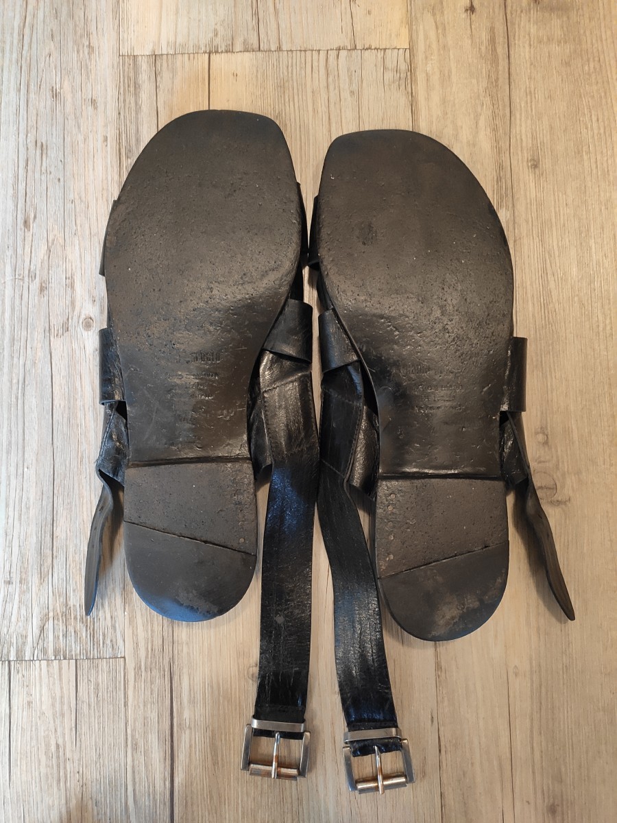 Gianni Barbato - Leather sandals.Like Guidi Marsell or Saint Laurent - 5