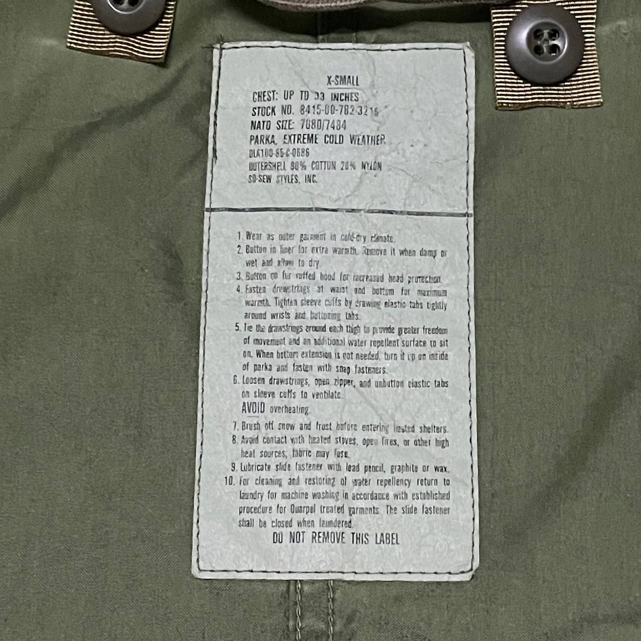 Vintage 80's Parkas Fishtail Military Jacket - 12