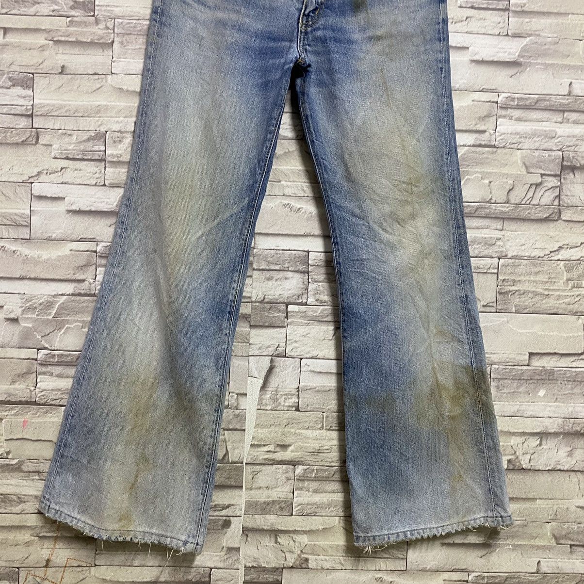 Vintage 80s Big John Distressed Rusty Bell Bottom Jeans - 7