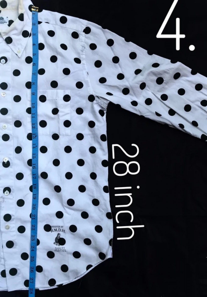 SS08 Green Polka Dots Blues Skull Button ups - 10