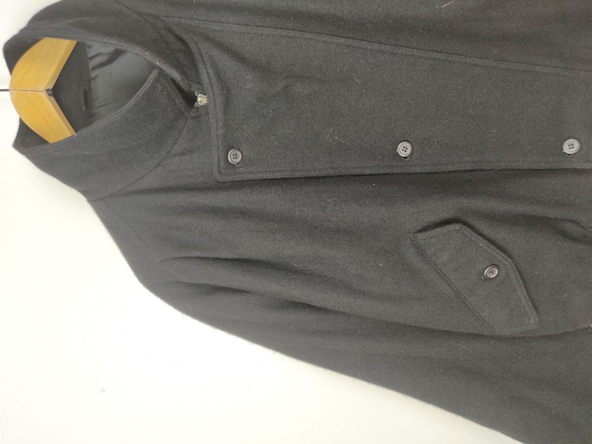Bomber Style Jacket - Dalchan Japan Wool Oversized Jacket Bomber Style Outerwear - 3