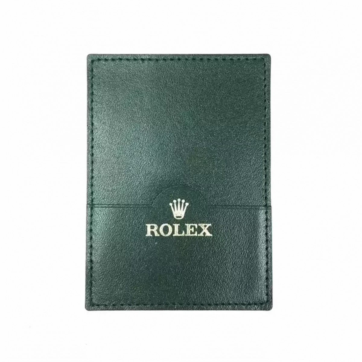 Leather Crown Logo Cardholder/Wallet - 1