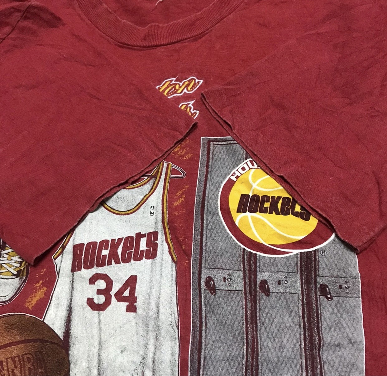 Vintage - Vintage Houston rocket NBA Tee - 8