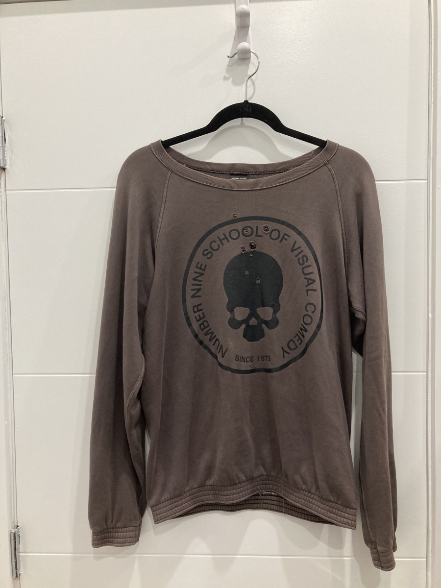 Number nine school of visual comedy crewneck - 4