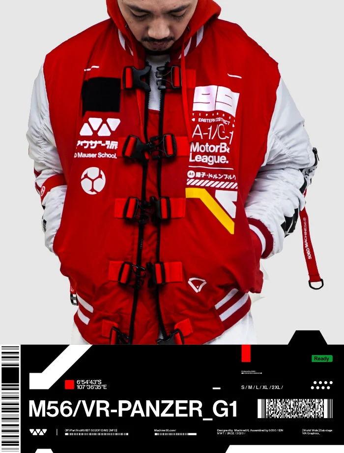 Machine56™ M56/VR-PANZER_G1 'RED/WHITE' M56® ./©2OO2-2O2X - 5