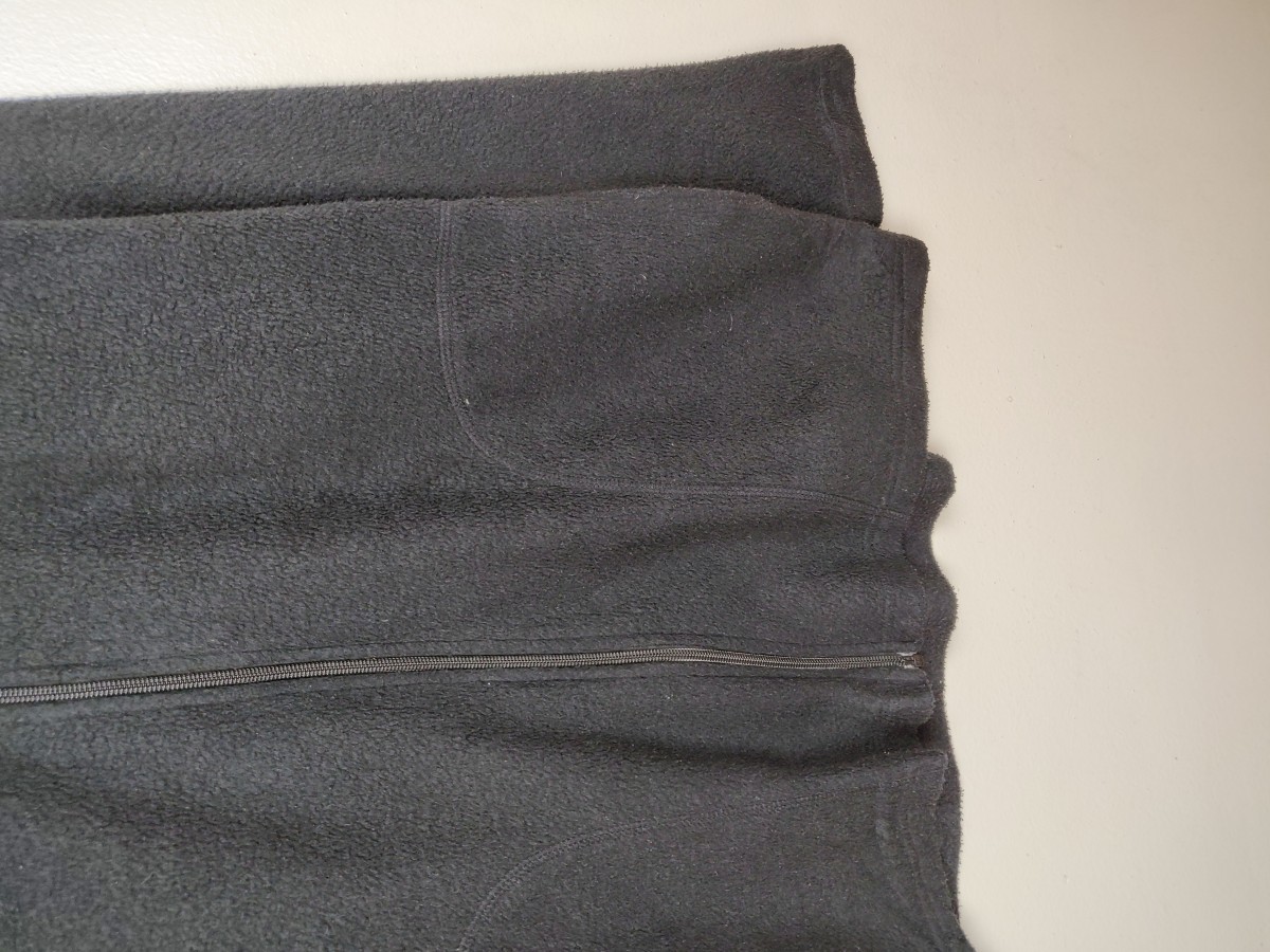 Designer - Ficce by Black Zip Up Sweater Jacket - 4